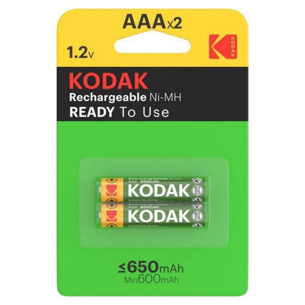 ΜΠΑΤΑΡΙΕΣ KODAK AAA MAX ΕΠΑΝΑΦΟΡΤΙΖΟΜΕΝΕΣ LR06 SET 2 ΤΕΜ 1.2V