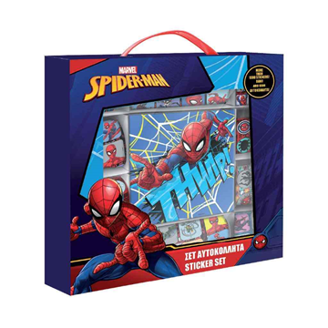 ΑΥΤΟΚΟΛΛΗΤA ΣΕΤ 1000 ΤΕΜ SPIDERMAN 2 ΣΕ ΚΟΥΤΙ 000508188