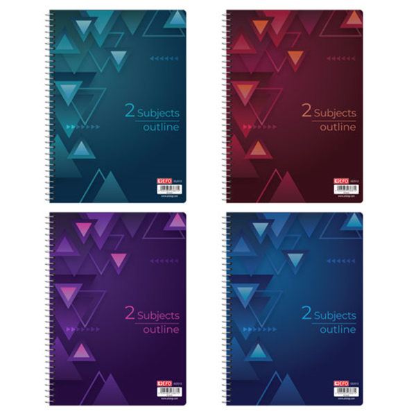ΤΕΤΡΑΔΙΟ ΣΠ. OUTLINE Α4 2Θ 4 ΧΡΩΜΑΤΑ 35φ. -70ΣΕΛΙΔΕΣ 322512