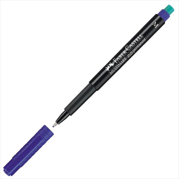 ΜΑΡΚΑΔΟΡΟΣ FABER CASTEL MULTI-PERMANETN Μ=(1.0mm) ΜΠΛΕ 152551