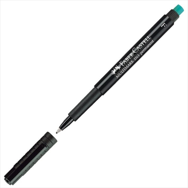 ΜΑΡΚΑΔΟΡΟΣ FABER CASTEL MULTI-PERMANETN F=(0.6mm) ΜΑΥΡΟ 151399