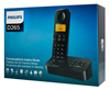 ΤΗΛΕΦΩΝΟ ΑΣΥΡΜΑΤΟ PHILIPS D265 ΜΑΥΡΟ ΕΛΛΗΝΙΚΟ ΜΕΝΟΥ,