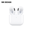 ΑΚΟΥΣΤΙΚΑ BLUETOOTH TWS WK BT V04 White ΧΩΡΙΣ ΣΙΛΙΚΟΝΕΣ 250742
