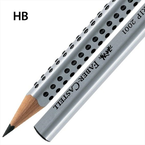 ΜΟΛΥΒΙ FABER CASTEL GRIP 2001 ΓΚΡΙ    HB  11 70 00