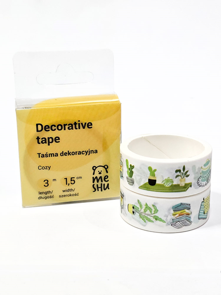 ΣΕΛΟΤΕΙΠ ΜΕ ΣΧΕΔΙΑ MESHU 1 ΡΟΛΛΑ 1,5cmX3M COZY 327377