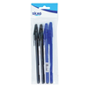 ΣΤΥΛΟ SKAG TRI GRIP set 2 ΜΠΛΕ 2 ΜΑΥΡΑ ΧΡΩΜΑ  ΓΡΑΦΗ 1.00mm Νο 300155