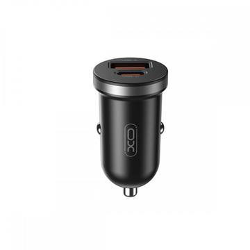 ΦΟΡΤΙΣΤΗΣ ΑΥΤΟΚΙΝΗΤΟΥ XO CC56 CC56 PD 30W QC 1x USB 1x USB-C black