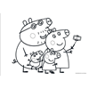 ΜΠΛΟΚ ΖΩΓΡΑΦ PEPPA PIG 23X33 40ΦΥΛ  ΑΥΤΟΚ-ΣΤΕΝΣΙΛ- 2ΣΕΛ ΧΡ  2ΣΧ.