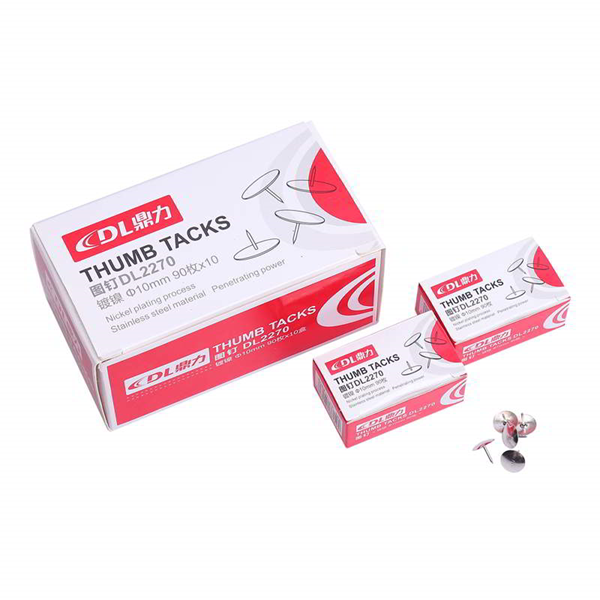 ΠΙΝΕΖΕΣ DL2271 ΑΣΗΜΙ κουτάκι 100 τεμαχίων