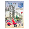 ΤΕΤΡΑΔΙΟ ΣΠΙΡΑΛ SALKO ESCAPE 17X25 30Φ ΘΕΜΑΤΑ 1