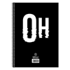 ΤΕΤΡΑΔΙΟ ΣΠΙΡΑΛ SALKO OH NO 17X25 60Φ*120σελ. ΘΕΜΑΤΑ 2