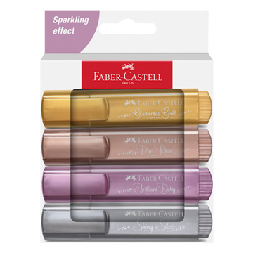 ΥΠΟΓΡΑΜΜΙΣΤΗΣ FABER CASTEL ΝΕΟΝ 3+1 ΔΩΡΟ ΤEXTLINER 254600