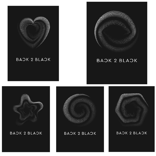 ΤΕΤΡΑΔΙΟ ΣΠΙΡΑΛ A4 21Χ29cm BACK TO BLACK 5 ΘΕΜΑΤΑ 150Φ 70gr. ΔΙΑΦΟΡΑ ΣΧΕΔΙΑ