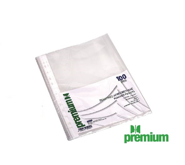 ΖΕΛΑΤΙΝΕΣ ΤΡΥΠΕΣ A4 Π ΓΥΑΛΙΣΤΕΡΗ 35MIC 235X301MM PREMIUM