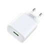 ΦΟΡΤΙΣΤΗΣ ΜΠΡΙΖΑΣ XO CE02D(EU) ΜΕ ΚΑΛΩΔΙΟ TYPE C QC 3.0 18W 1x USB white