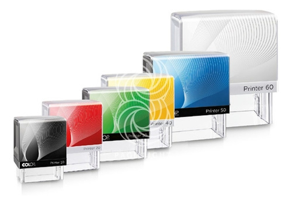 ΜΗΧΑΝΙΣΜΟΣ ΣΦΡΑΓΙΔΑΣ COLOP PRINTER 40 23mmΧ59mm ΛΕΥΚΟ ΣΤΕΛΕΧΟΣ ΔΙΑΦΑΝΕΣ ΤΖΑΜΙ