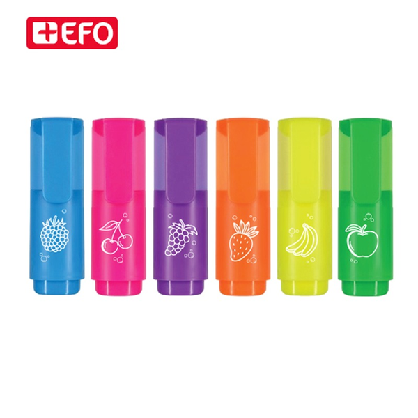 ΥΠΟΓΡΑΜΜΙΣΤΗΣ +EFO MINI NEON 1 ΤΕΜ ΔΙΑΦΟΡΑ ΧΡΩΜΑΤΑ  Highlighter Paper-Copy-Fax