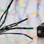 ΛΑΜΠΑΚΙΑ 180 LED ΣΕ ΣΕΙΡΑ ΜΕ ΠΡΟΓΡΑΜΜΑ ΚΑΙ ΜΕΤΑΣΧΗΜΑΤΙΣΤΗ, ΠΡΑΣΙΝΟ ΚΑΛΩΔΙΟ, ΧΡΩΜΑ LED ΑΝΑ 5 ΕΚ. IP44