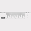 ΛΑΜΠΑΚΙΑ ΒΡΟΧΗ 144 LED 3MM, 36V, ΕΠΕΚΤΑΣΗ ΕΩΣ 3, 300X60CM, ΔΙΑΦΑΝΟ ΚΑΛΩΔΙΟ, ΘΕΡΜΟ ΛΕΥΚΟ LED, ΙΡ44