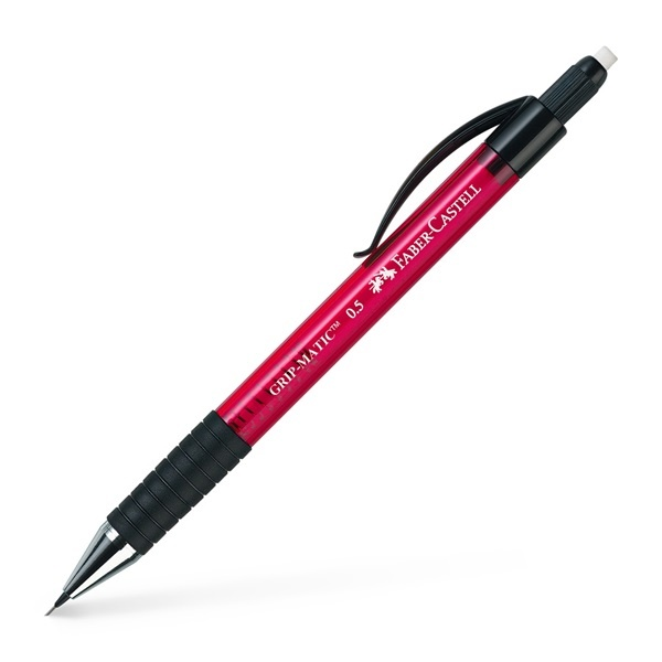 ΜΗΧΑΝΙΚΟ ΜΟΛ.FABER CASTEL GRIPMATIC 0,5mm RED 137521