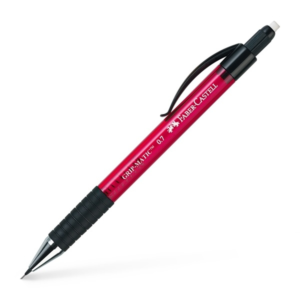 ΜΗΧΑΝΙΚΟ ΜΟΛ.FABER CASTEL GRIPMATIC 0,7mm RED 137721