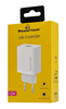 ΦΟΡΤΙΣΤΗΣ ΜΠΡΙΖΑΣ POWERTECH PT-1320, USB, 12W, λευκός 5V 2.4A