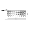 ΛΑΜΠΑΚΙΑ ΒΡΟΧΗ 200LED 2.4x0.6m, ΔΙΑΦΑΝΟ ΚΑΛΩΔΙΟ, ΘΕΡΜΟ ΛΕΥΚΟ LED ΜΕ ΜΕΤΑΣΧΗΜΑΤΙΣΤΗ ΕΣΩΤ/ΕΞΩΤΕΡ ΧΩΡΟΥ ΠΡΟΓΡΑΜΜΑ