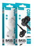 ΑΚΟΥΣΤΙΚΑ ΜΙΝΙ CELEBRAT G-19 BLACK  10mm 3.5mm 1.2m ME ΜΙΚΡΟΦΩΝΟ