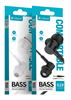 ΑΚΟΥΣΤΙΚΑ ΜΙΝΙ CELEBRAT G-19 WHITE 10mm 3.5mm 1.2m ME ΜΙΚΡΟΦΩΝΟ