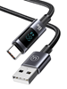 ΚΑΛΩΔΙΟ USB 2.0 USAMS καλώδιο USB-C σε USB US-SJ673, 66W, 480Mbps, 1.2m, μαύρο