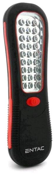 ΦΑΚΟΣ Entac ΕΡΓΑΣΙΑΣ 1W 120 LUMENS  IP44 3XAA 27LED  HOOK AND MAGNETIC