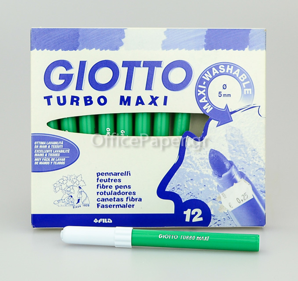 ΜΑΡΚΑΔΟΡΟΙ GIOTTO 1 TEM TURBO MAXI ΠΡΑΣΙΝΟΣ