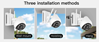 VSTARCAM smart IP κάμερα CS69, IP66, 3MP, WiFi, PTZ, Onvif