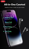 ΑΚΟΥΣΤΙΚΑ ΜΙΝΙ XO -EP61 IPHONE LIGHTING BLACK HANDSFREE