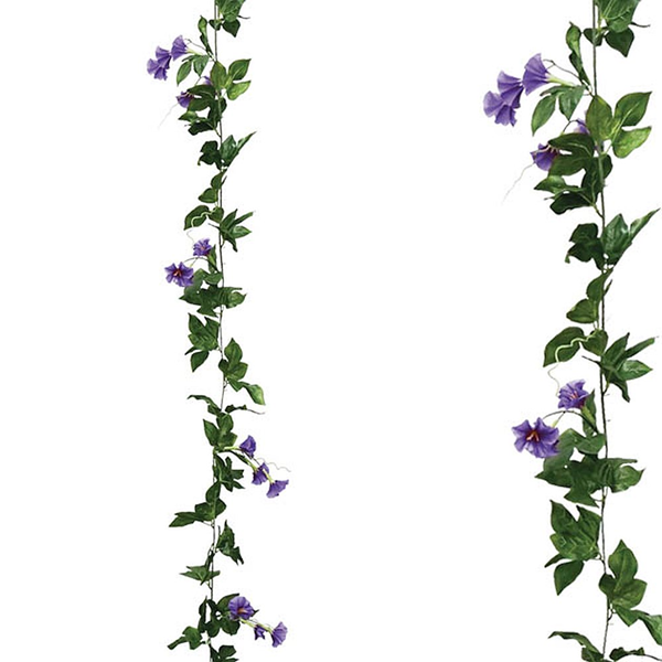 ΓΙΡΛΑΝΤΑ ΠΕΤΟΥΝΙΑ ΜΩΒ Y220cm.  - ΥΨΟΣ 220cm 18032-4