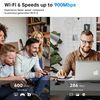 ΑΝΤΑΠΤΟΡΑΣ WIFI POWERTECH PT-1386, 900Mbps, DUAL BAND 2.4/5GHz