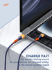 ΚΑΛΩΔΙΟ LDNIO USB-C σε USB LS802, 30W, 2m, λευκό