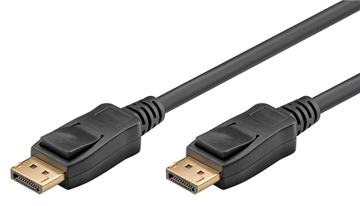 ΚΑΛΩΔΙΟ GOOBAY DisplayPort 61696, 8K/60Hz, 32.4 Gbit/s, 1m, μαύρο