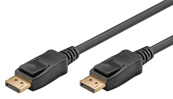 ΚΑΛΩΔΙΟ GOOBAY DisplayPort 61696, 8K/60Hz, 32.4 Gbit/s, 1m, μαύρο