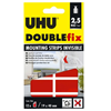 ΚΟΛΛΑ ΜΑΣΤΙΧΑ UHU DOUBLE FIX ΑΟΡΑΤΕΣ 12ΤΕΜ 19Χ40mm 2.5kg/ΛΩΡΙΔΑ