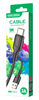 ΚΑΛΩΔΙΟ USB TO C KAKUSIGA καλώδιο USB-C σε USB KSC-805, 3A, 480Mbps, 1m, μαύρο