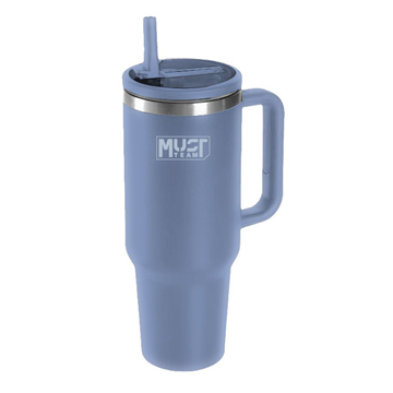 Ποτήρι Θερμός Ανοξείδωτο Must Team Μπλε 1200 ml με καλαμάκι