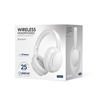 ΑΚΟΥΣΤΙΚΑ ΚΕΦΑΛΗΣ PLATINET WIRELESS HEADPHONES BLUETOOTH 5.4 400 MAH WHITE PHB086W