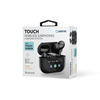 ΑΚΟΥΣΤΙΚΑ PLATINET TWS ΜΕ ΟΘΟΝΗ ΑΦΗΣ BLUETOOTH 5.4 300MAH ANC ΜΑΥΡΑ