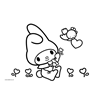 ΜΠΛΟΚ ΖΩΓΡΑΦΙΚΗΣ MY MELODY 23X33cm A4 40Φ ΜΕ ΣΤΕΝΣΙΛ ΚΑΙ ΑΥΤΟΚΟΛΛΗΤΑ 000490141