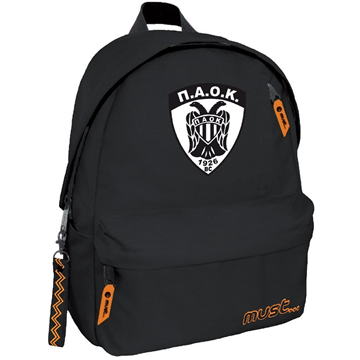 ΤΣΑΝΤΑ ΠΛΑΤΗΣ MUST MONOCHROME PAOK 1 ΚΕΝΤΡΙΚH  ΘΗΚH  32x17x42 εκ. 000132007