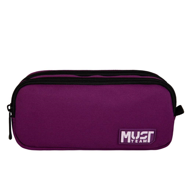 ΚΑΣΕΤΙΝΑ MUST TEAM MONOCHROME 21X6X9EK 2 ΘΕΣΕΩΝ ΒΙΟΛΕΤΙ ΜΕ ΛΙΛΑ 000586676