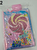 ΣΗΜΕΙΩΜΑΤΑΡΙΟ ΠΑΙΔΙΚΟ LOLIPOP 3 ΣΧΕΔΙΑ GLITTER PONPON 0.24.173