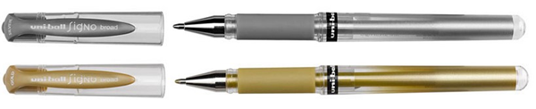 ΣΤΥΛΟ UNI SINGO 1,0mm  ΧΡΥΣΟ ΧΟΝΔΡΟ UM-153