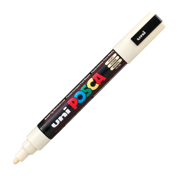 ΜΑΡΚΑΔΟΡΟΣ UNI POSCA PC-5Μ 1.8-2.5mm IVORY ΜΕΣΑΙΟΣ
